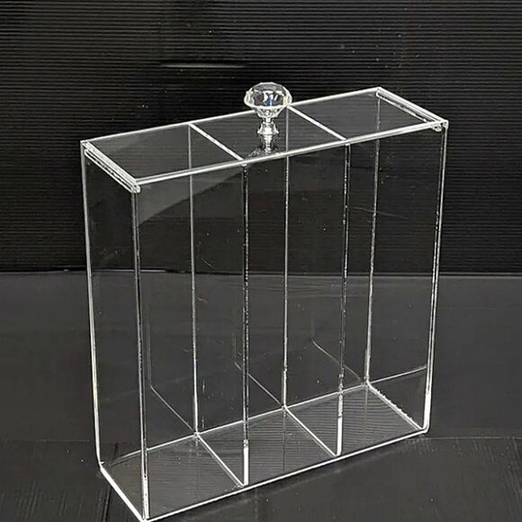 Simple Choice Clear Acrylic Cosmetic Organizer - Picture 2 of 11